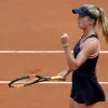 ​Українська тенісистка зіграла з однією з найвправніших спортсменок світу