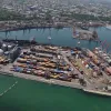 У порту Південний розпочате будівництво нового причалу