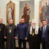 ​Дніпропетровська делегація у складі голови облради  привітала Предстоятеля Української Церкви Патріа