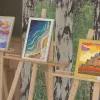 Виставка дитячих картин в університеті митної справи та фінансів