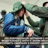 ❗️200 добровольців щотижня з кожного федерального округу, окрім москви – в рФ проходить кампанія з набору «добровольців» ❗️200 добровольців щотижня з кожного федерального округу, окрім москви – в рФ проходить кампанія з набору «добровольців»