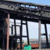 ​Російське вторгнення в Україну :  Загарбники обстріляли Авдіївський коксохім
