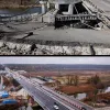 Зруйнований після російської окупації міст на трасі Київ – Чоп  відремонтували та відкрили – він врятував Київ від оточення