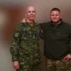 Валерій Залужний зустрівся з Вейном Ейром - начальником Штабу оборони Збройних Сил Канади