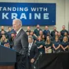 Російське вторгнення в Україну : Президент США Джо Байден щодо допомоги Україні