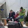 Понад 1000 українських біженців, які зібралися за південно-східним кордоном Естонії, росіяни вивезли на вантажівках у невідомому напрямку