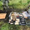 На Донеччині виявлено потужний схрон зброї та боєприпасів 