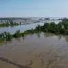 В Каховському водосховищі вода продовжує спадати: за день мінус 1 метр