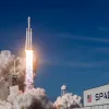 Пожежа на ракетній платформі SpaceX