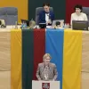 Російське вторгнення в Україну : Олена Кондратюк виступила у Парламенті Литовської Республіки