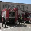 ​м. Херсон: пожежно-рятувальні підрозділи тренувалися гасити пожежу у адміністративній будівлі Головного управління Національної поліції