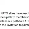 ​Союзники НАТО досягли консенсусу щодо усунення ПДЧ зі шляху України до вступу в НАТО, — глава МЗС України