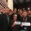 ​Українська делегація на Berlinale провела акцію на підтримку Олега Сенцова
