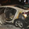 У Харкові вогнеборці оперативно ліквідували пожежу в автомобілі