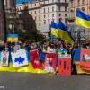 Російське вторгнення в Україну : В Італії українці висловили протест проти російської агресії