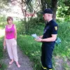 ​Чернігівська область: рятувальники здійснюють профілактичні інструктажі з мешканцями приватного житлового сектору