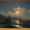 ​Російські аукціонери виставили на торги картину відомого художника Івана Айвазовського під назвою "Місячна ніч", яка була оголошена Україною у міжнародний розшук