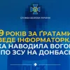 ​За матеріалами СБУ інформаторка рф, яка наводила вогонь по ЗСУ на Донбасі, отримала 9 років за ґратами