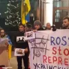 FREE SENTSOV: у Варшаві під стінами посольства РФ зібрались активісти