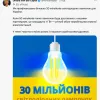 Єврокомісія профінансує 30 млн. LED-ламп для України