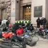 ​У столиці велосипедисти влаштували незвичний протест