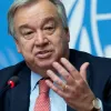 Генеральний секретар ООН, Антоніу Гутерріш, засудив спроби Росії провести свої президентські вибори на окупованих територіях України