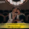 У жовтні на Рівненщині одружились 609 пар молодят