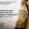 Військовий збір: на підтримку армії платники податків Черкащини спрямували понад 597 млн грн