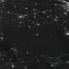 ​Україна з космосу під час блекауту 16 грудня 