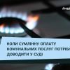 Коли сумлінну оплату комунальних послуг потрібно доводити в суді Коли сумлінну оплату комунальних послуг потрібно доводити в суді