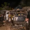 ​Дві автівки вигоріли вщент – постраждалих немає