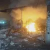 У Криворізькому районі вогнем знищило торговий павільйон