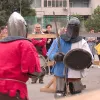 Середньовічні лицарі билися на мечах у середмісті Дніпра