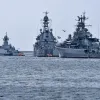 ​Російське вторгнення в Україну : У Чорному морі наразі перебуває 8 носіїв крилатих ракет "Калібр"