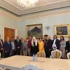 ​Патріарх Філарет зустрівся з Послами Південно-Африканської та Ліванської Республік в Україні