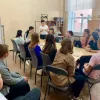 Першокурсники факультету технологій та дизайну відвідали ветеранський простір та виготовили обереги для захисників України