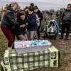 У Вільнянську поховали дводенне немовля, якого росіяни вбили ракетою
