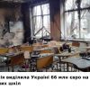 Єврокомісія перерахувала 66 мільйонів євро до бюджету України на реконструкцію зруйнованих та пошкоджених російськими окупантами шкіл  Єврокомісія перерахувала 66 мільйонів євро до бюджету України на реконструкцію зруйнованих та пошкоджених російськими окупантами шкіл