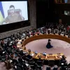 Зеленський виступив на засіданні Радбезу ООН, скликаному через псевдореферендуми на окупованих територіях України