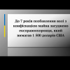 До 7 років позбавлення волі з конфіскацією майна засуджено експравоохоронця, який вимагав 1 500 доларів США До 7 років позбавлення волі з конфіскацією майна засуджено експравоохоронця, який вимагав 1 500 доларів США