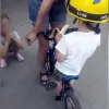 У Дніпрі надзвичайники врятували малюка з велосипедної пастки