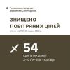 Збито 54 із 69 російських ракет, – Залужний Збито 54 із 69 російських ракет, – Залужний