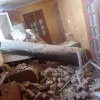 ​В ОП показали наслідки влучення російської ракети до житлового будинку в селі Івано-Франківської області