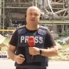 ​У Донецькій області журналісти ТСН потрапили під обстріл у прямому ефірі (відео)