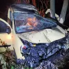 На Чернігівщині чоловік викрав авто, і втікали від поліції загинув.