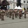 ​❤️ У Львові виконали гімн України і розгорнули великий жовто-блакитний прапор