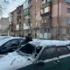​Наслідки влучання дронів-камікадзе у Шевченківському районі в Києві
