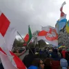 ​Мітинг на честь річниці повномасштабної війни в Україні (Брюссель 25 лютого 2023 року)