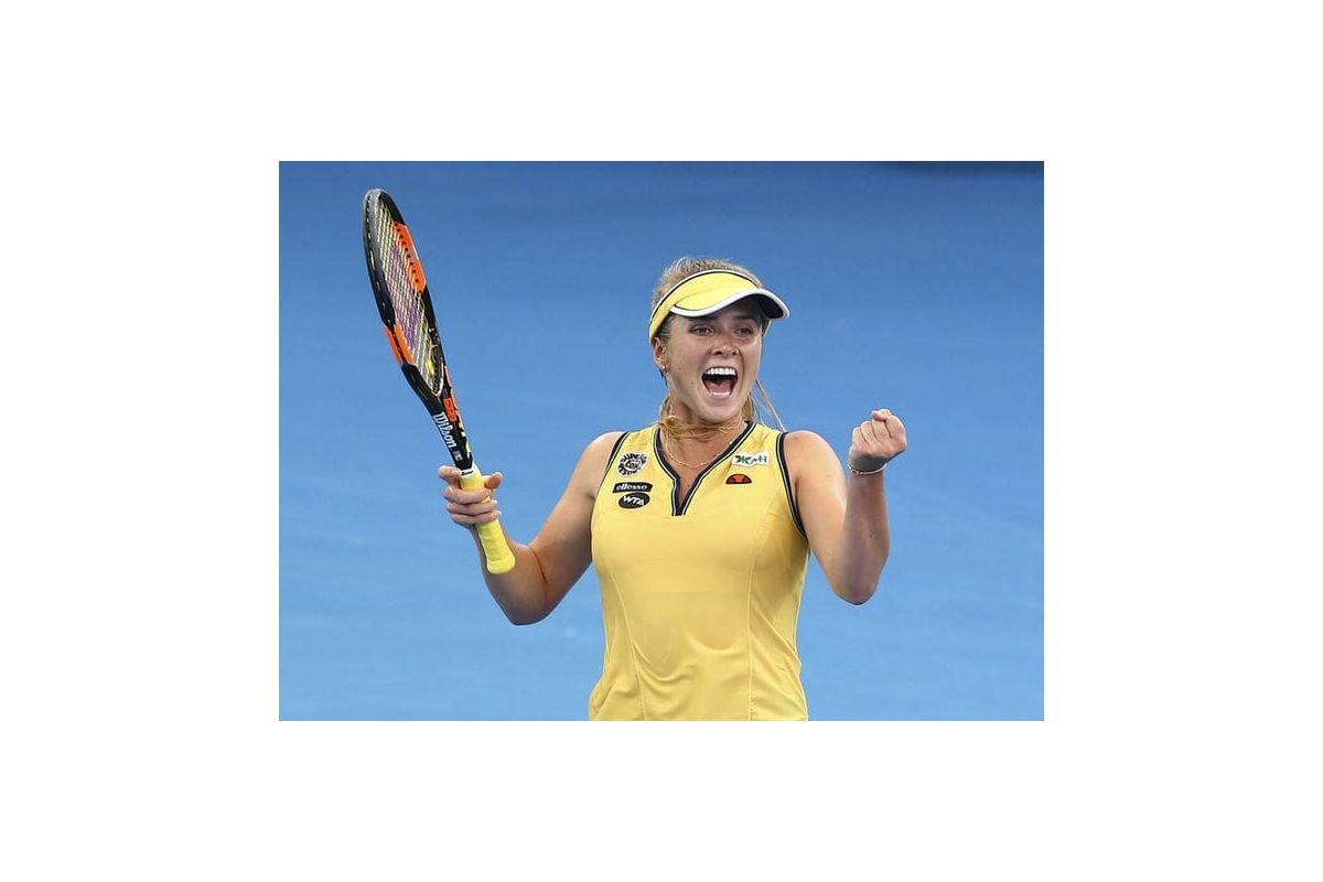 Еліна Світоліна вийшла до півфіналу! Еліна Світоліна вийшла до півфіналу!