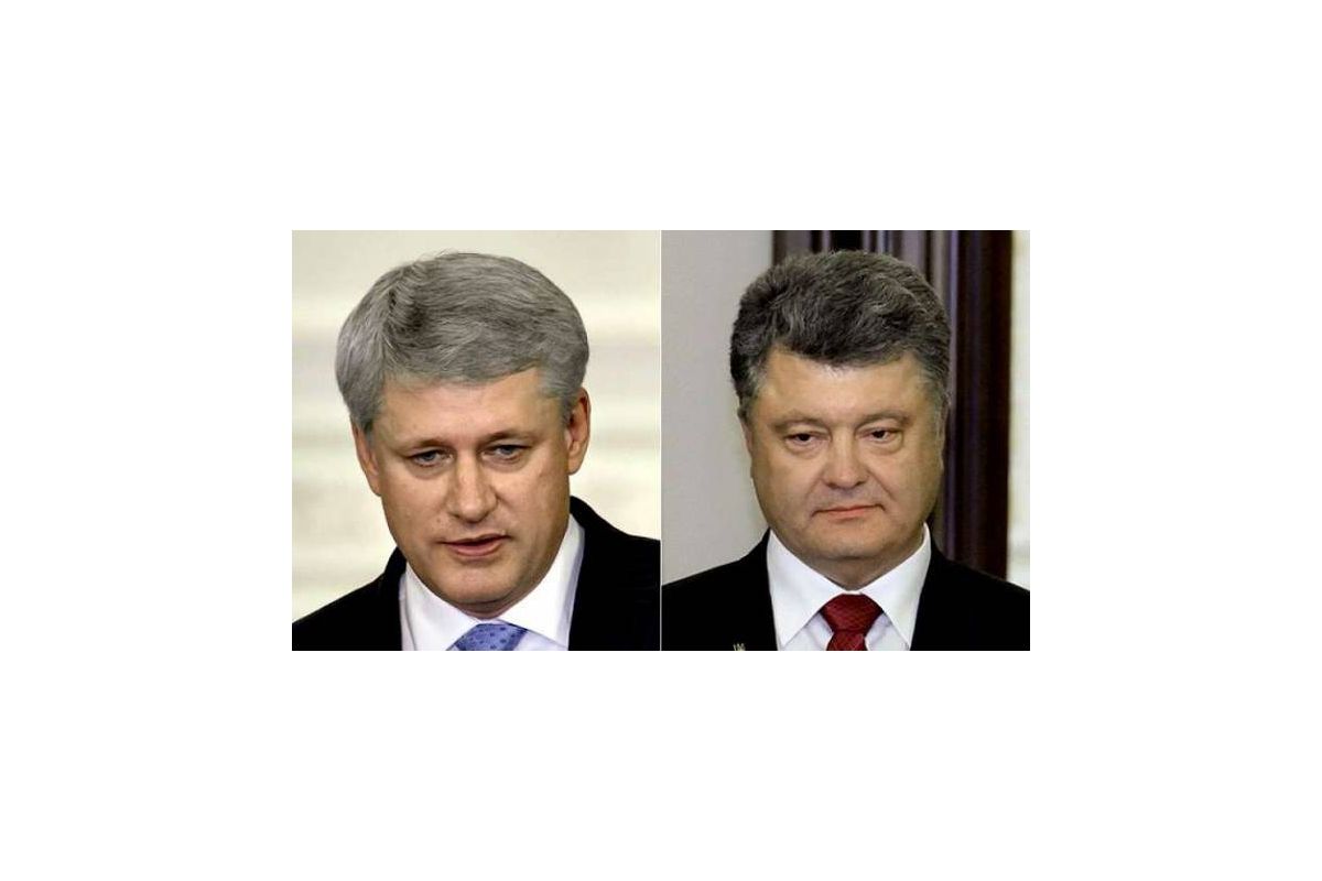 Порошенко хоче вільно торгувати з Канадою Порошенко хоче вільно торгувати з Канадою